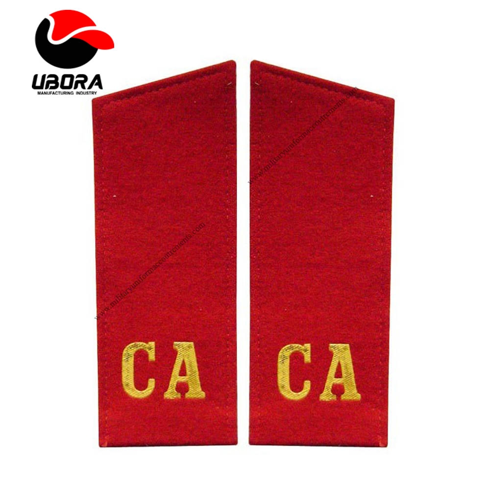 Shoulder boards CA red - Russian Infantry troops shoulder board,Empire Officers Shoulder Board Army 